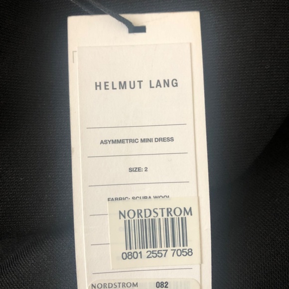 Helmut Lang Assymetric Mini dress - Picture 5 of 6